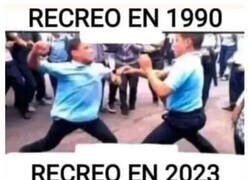 Enlace a El recreo ha cambaido