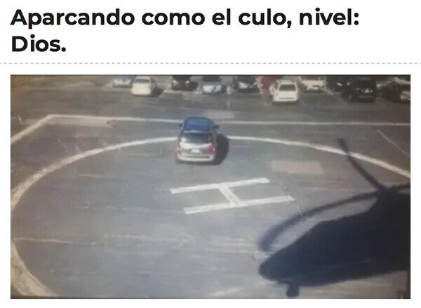 Otros - Aparcar mal elevado a otros niveles