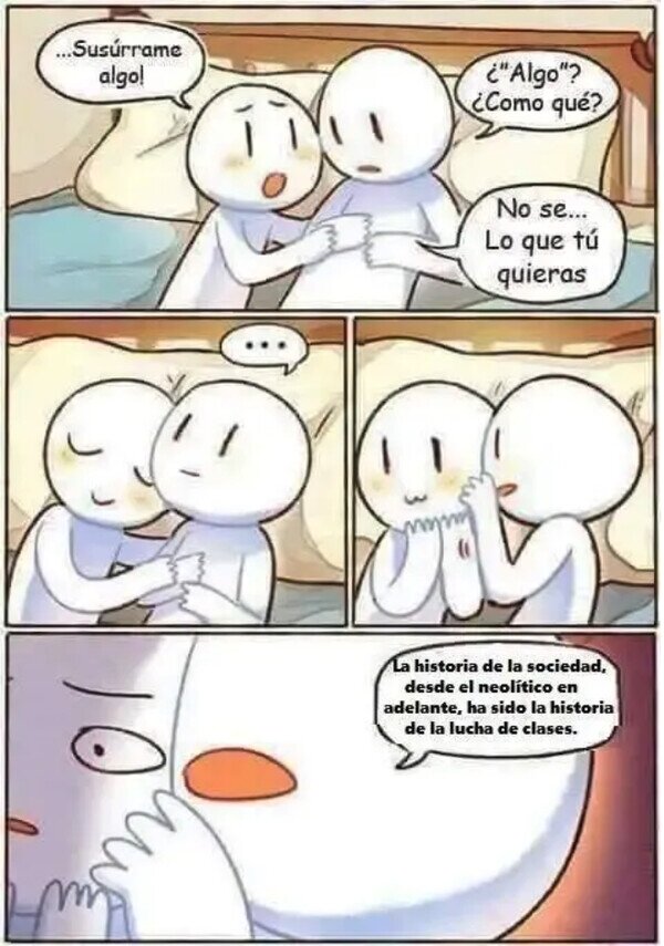 neolítico,lucha,clases,historia,pareja,susurrar,oído