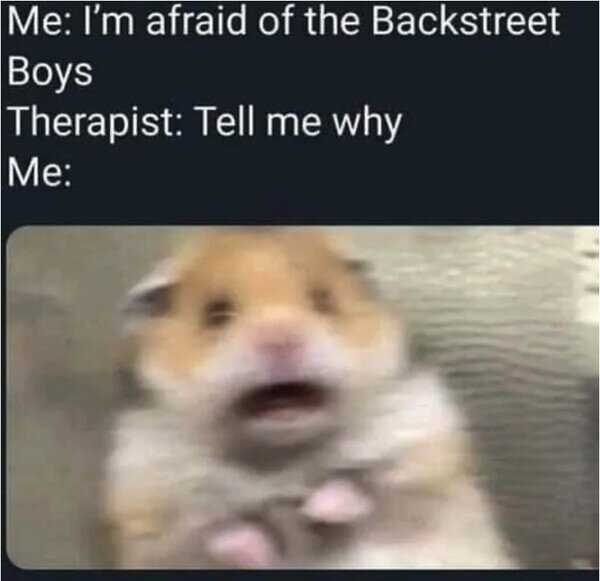 Meme_otros - Miedo a los Backstreet Boys