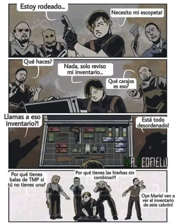 Meme_otros - Mirando el inventario en la vida real