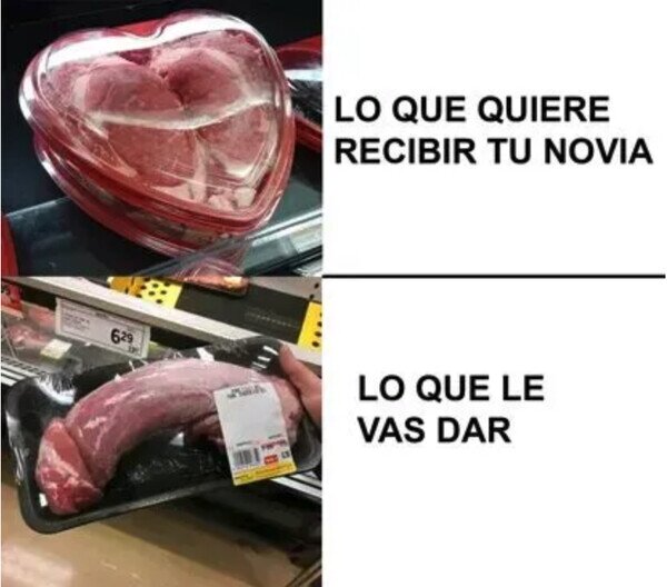 carne,novia,pareja,San Valentín,corazón,nepe