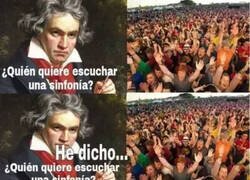 Enlace a Beethoven tenía un defecto