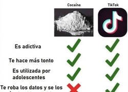 Enlace a TikTok es mucho peor que la droga