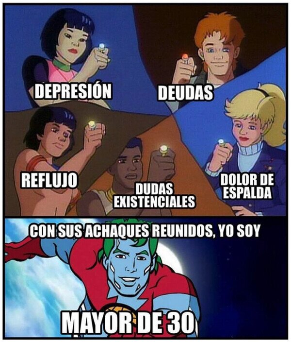Meme_otros - Los maravillosos 30