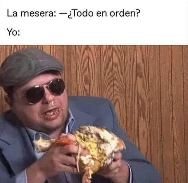 Otros - Me interrumpió mientras engullía
