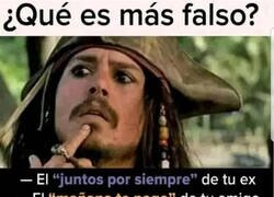 Enlace a ¿Qué es más falso?