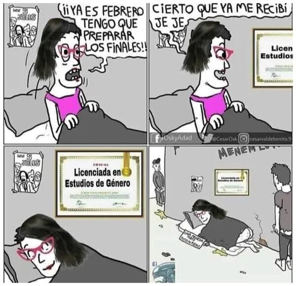 Otros - Cuando ya estás licenciada