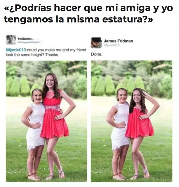 Otros - Nunca pidas retoques fotográficos por Internet
