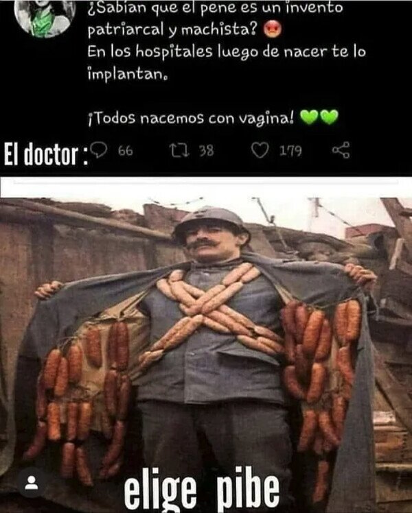 Meme_otros - La negacionista del género masculino