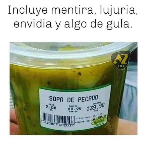Meme_otros - Los ingredientes de esta malvada sopa