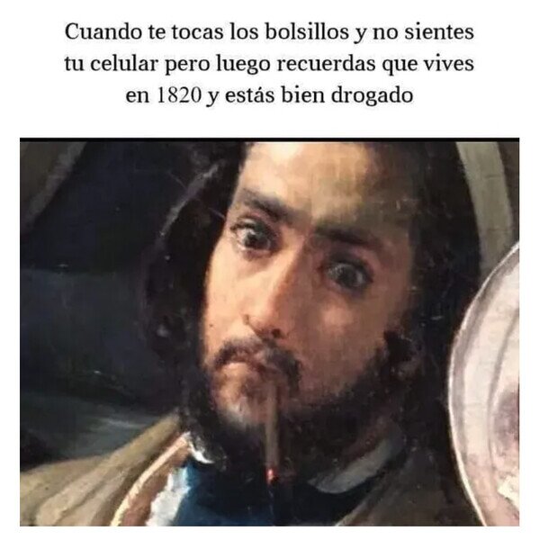 Meme_otros - Eso pegaba bien fuerte antaño
