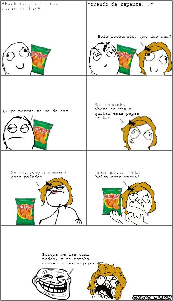 Trollface - ¿A alguien más le pasa?
