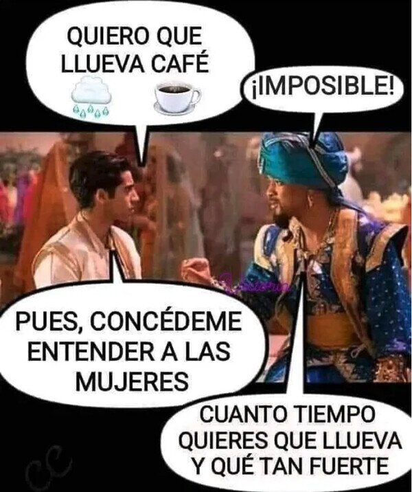 Meme_otros - Ojalá lloviera café en el campo