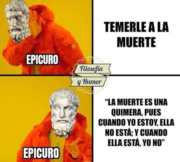 temer,miedo,muerte,Epicuro