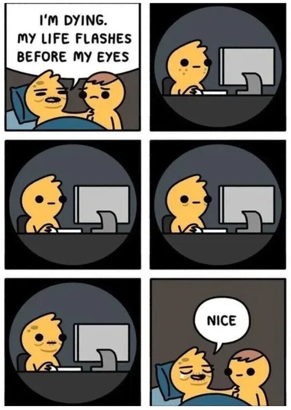 Meme_otros - Estoy viendo pasar toda mi vida sobre mis ojos