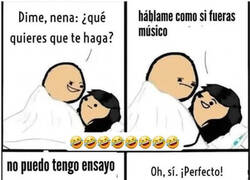 Enlace a Cuando sales con un músico