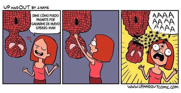Otros - No confundir SpiderMan con Spiders Man