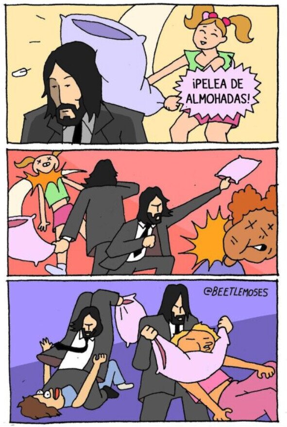 Meme_otros - No te metas con Keanu Reeves
