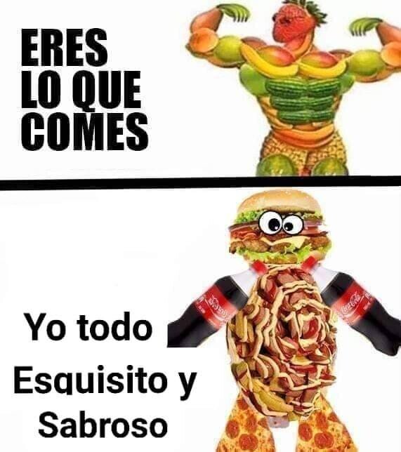 Meme_otros - Somos lo que comemos
