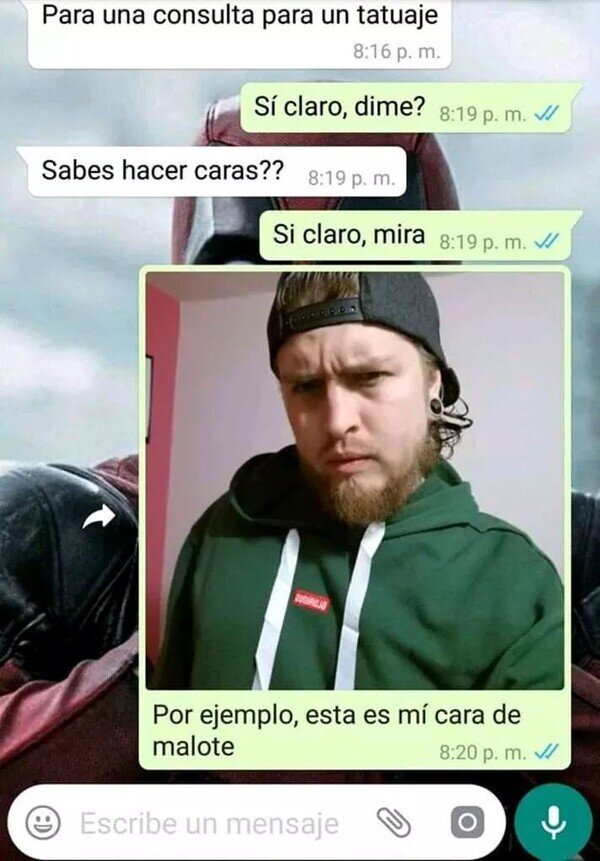 Meme_otros - Este tatuador sabe hacer de todo