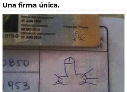 Enlace a Creo que podría falsificar su firma