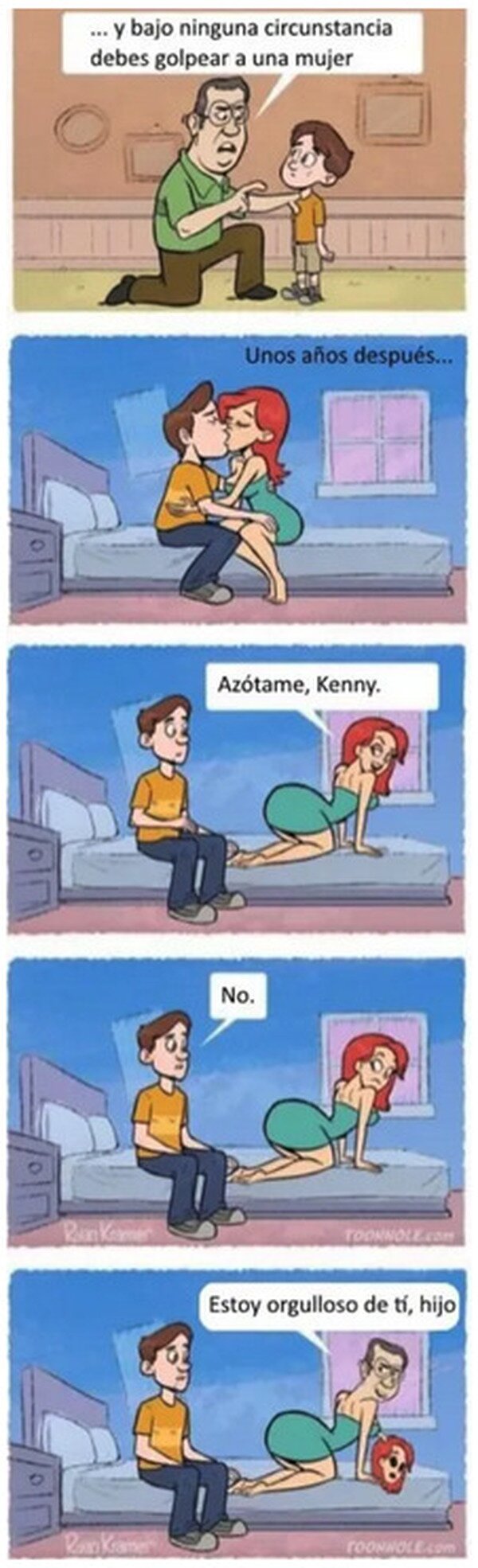 Meme_otros - Recordó las palabras de su padre
