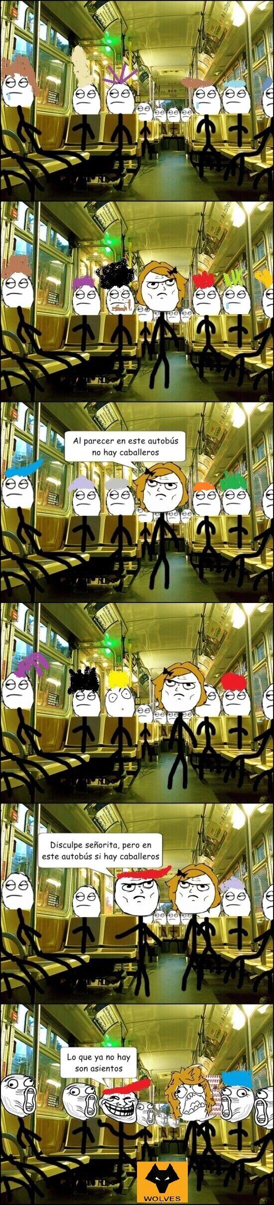 Otros - Troll master aparece en el autobus