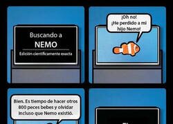 Enlace a Buscando a Nemo, edición científica