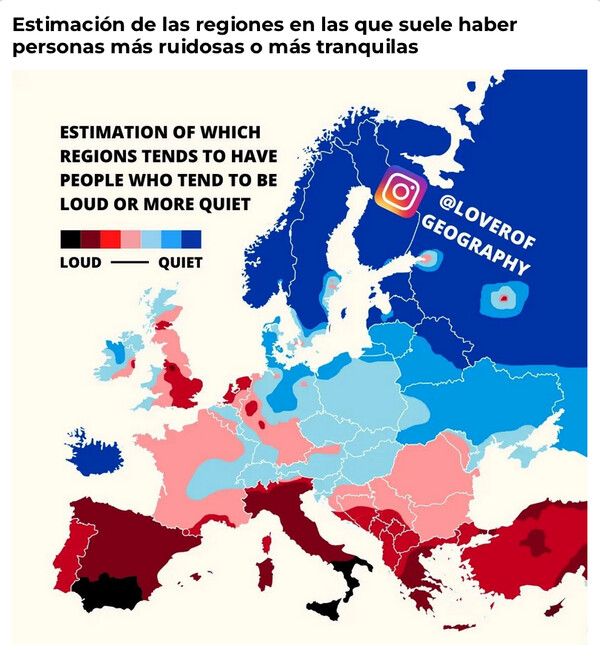 Meme_otros - Los lugares más ruidosos y más tranquilos de Europa