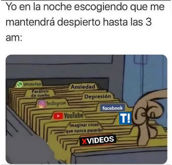 Otros - ¿Qué me hará llegar hasta las 5AM?