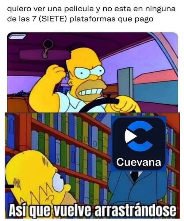 Meme_otros - Cuando no te queda otra que recurrir a la piratería