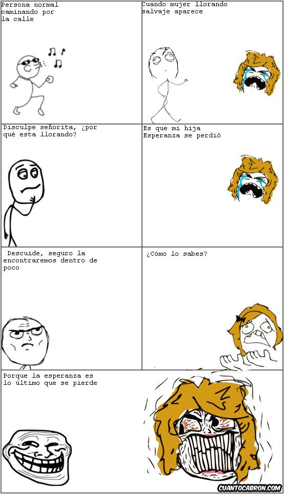 Trollface - Lo último que se pierde...