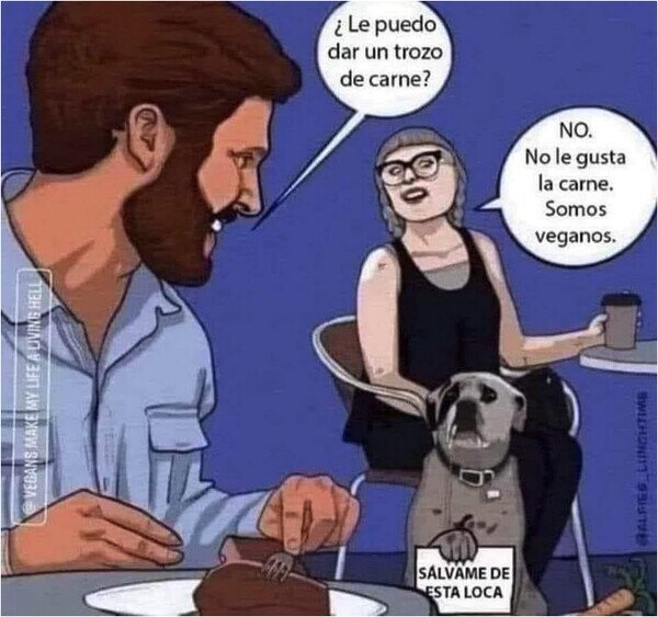 Meme_otros - Este perro necesita ayuda