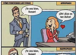 Enlace a Lo que es acoso y lo que no