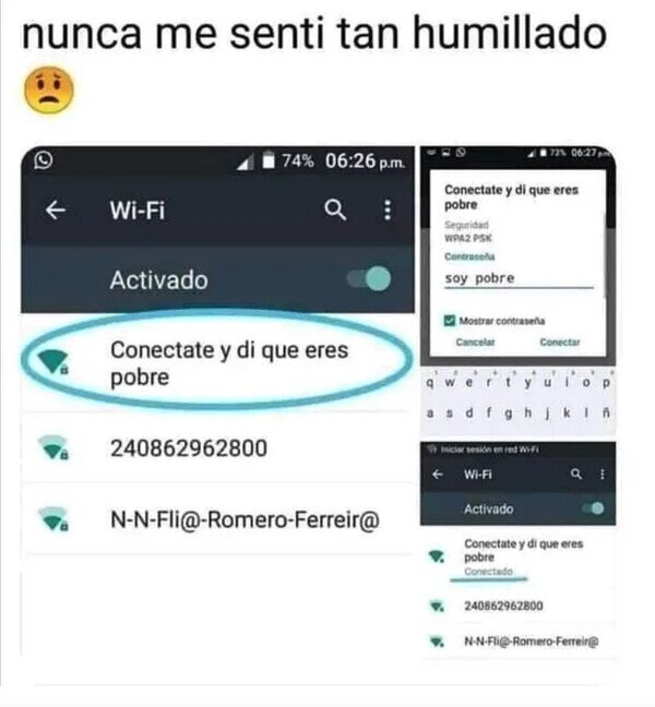Meme_otros - Conexión a cambio de humillarse