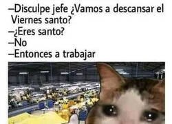 Enlace a Trabajando en Semana Santa