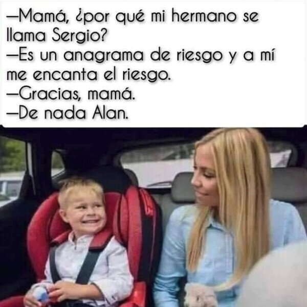 Meme_otros - Anagrama de cosas que me gustan