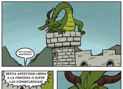 Enlace a Cuando la princesa y la dragona se compinchan