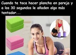 Enlace a Si ya de por sí cuesta hacer plancha, aún más así...