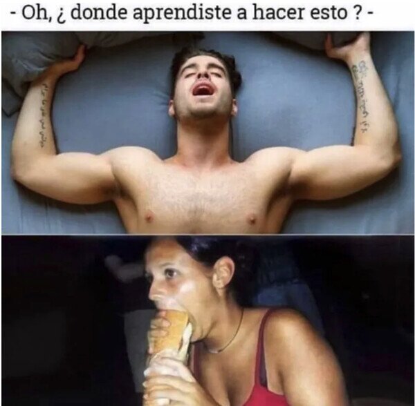 Meme_otros - Como si comiera un bocadillo