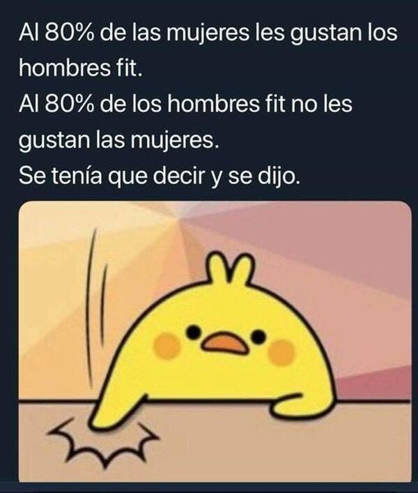 Meme_otros - Verdades sobre los chicos fit