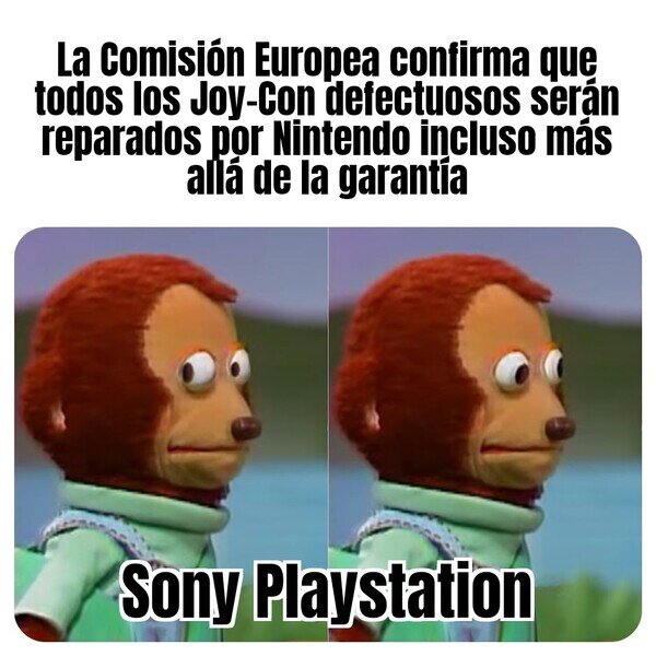 Meme_otros - Un mando de Play sin drift es como un jardín sin rosas.