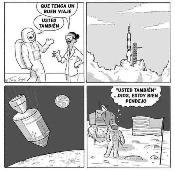 Otros - El primer pensamiento en la luna