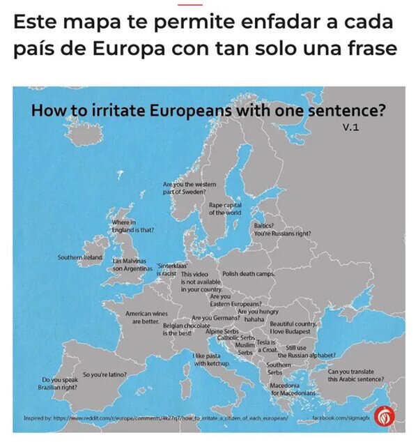 Meme_otros - Cómo enfadar a toda Europa
