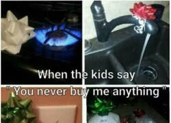 Enlace a Cuando mis hijos me dicen que no les regalo nada