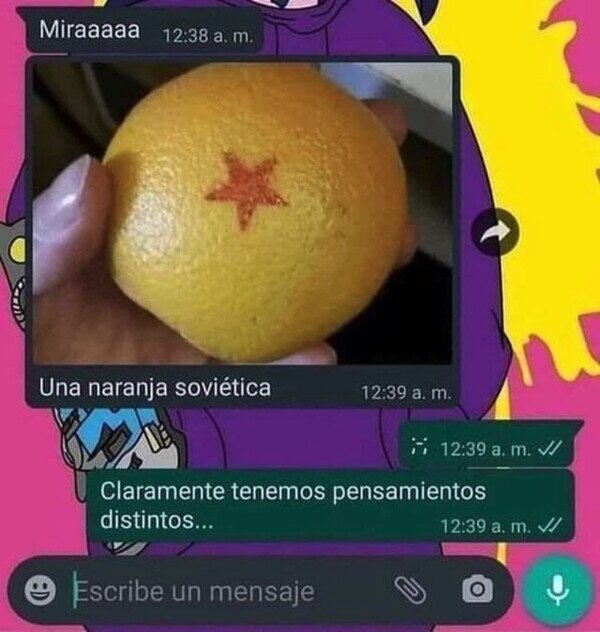 Otros - ¿Cómo que una naranja soviética?