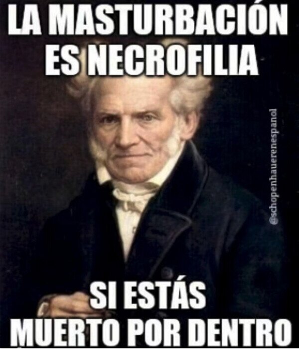 Meme_otros - Recuerda las palabras de Schopenhauer