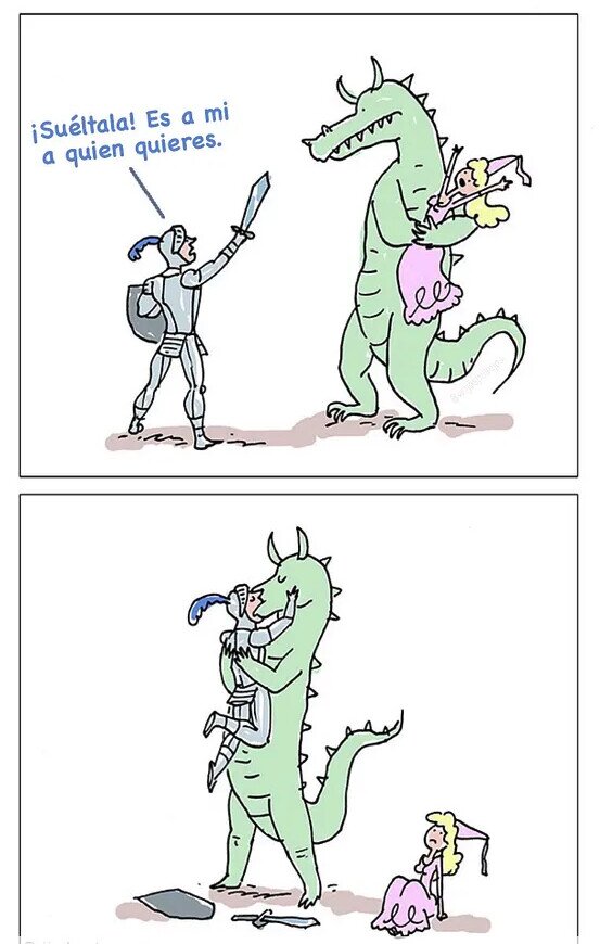 Meme_otros - La verdera historia de Sant Jordi