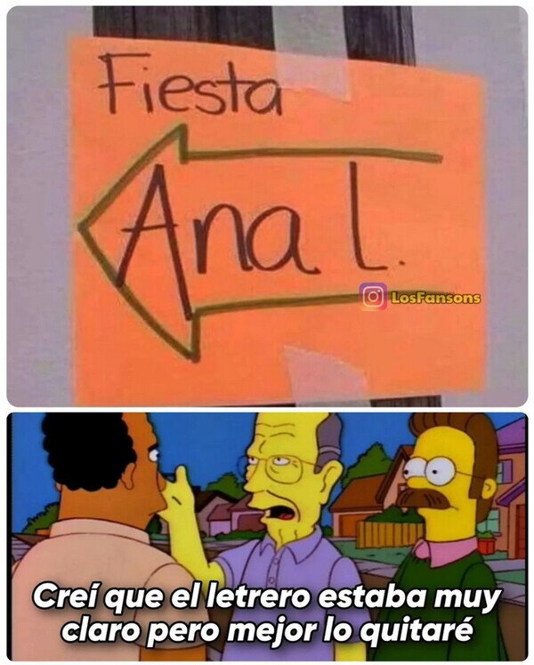 Meme_otros - Estaba acundiendo gente muy rara a la fiesta de Ana López